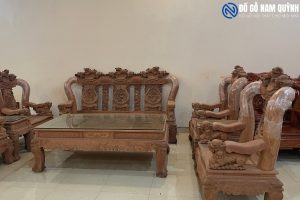 Bộ bàn ghế gồ 10 món