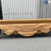 bộ sập trơn gỗ gụ lào chọn vân siêu víp tại cơ sở đồ gỗ nam quỳnh