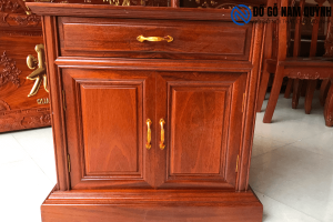 Tapdluy đầu giường đẹp gỗ hương nam phi tại Đồ Gỗ Nam Quỳnh