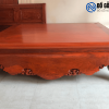 Sập chân quỳ trơn gỗ hương nam phi 1m6x2m sơn Pu tại Đồ Gỗ Nam Quỳnh
