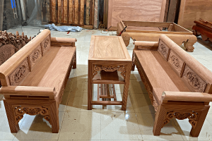 Bộ trường kỷ hàng trung bốn mùa tại Đồ Gỗ Nam Quỳnh