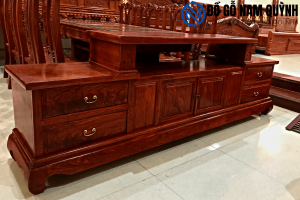 Kệ tivi gỗ hương đá đẹp tại Đồ Gỗ Nam Quỳnh