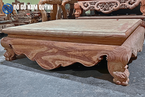 Mẫu sập trơn gỗ hương đá siêu đẹp tại Đồ Gỗ Nam Quỳnh