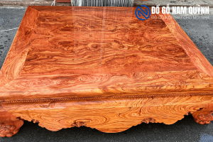 Bộ sập gỗ hương đá giao cho bác khách Vĩnh Phúc tại Đồ Gỗ Nam Quỳnh