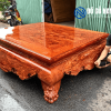 Sập tứ diện gỗ hương đá chân không ôm tâm siêu hiếm tại Đồ Gỗ Nam Quỳnh