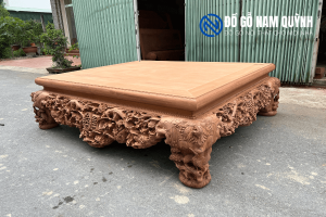 Bộ sập thập điểu quần mai gỗ hương nam phi siêu vip tại Đồ Gỗ Nam Quỳnh