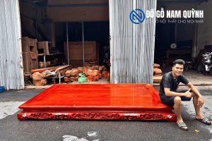 Sập nhảy - sập lùn -sập hầu đồng đẹp tại Đồ Gỗ Nam Quỳnh