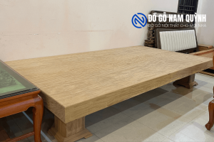 Chiếu ngựa nguyên khối gỗ cẩm vàng siêu khủng siêu đẹp tại Đồ Gỗ Nam Quỳnh