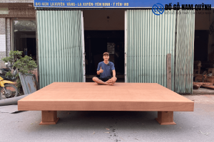 Bộ chiếu ngựa nguyên khối gỗ hương nam phi siêu khủng đẹp tại Đồ Gỗ Nam Quỳnh