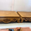 Sập gỗ cẩm vàng 1m8x2m2 đục tay siêu đẹp tại Đồ Gỗ Nam Quỳnh