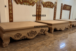 Mẫu sập gỗ cẩm vàng siêu đẹp tại Đồ Gỗ Nam Quỳnh
